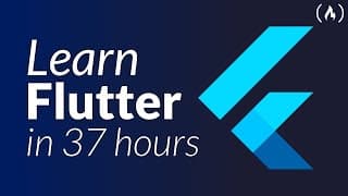 Image of course Flutter Course for Beginners – 37-hour Cross Platform App Development Tutorial