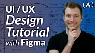 Image of course UI / UX Design Tutorial – Wireframe, Mockup & Design in Figma